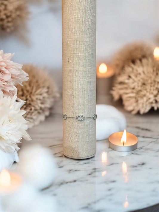 Bracelet réglable Kiev - Acier Inoxydable (plusieurs coloris)