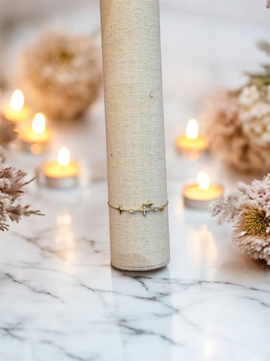 Bracelet réglable Funafuti - Acier inoxydable( plusieurs coloris )