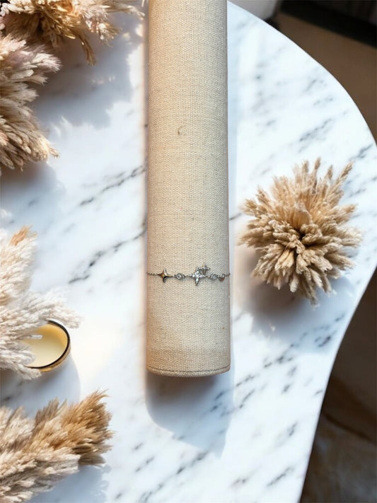 Bracelet réglable Funafuti - Acier inoxydable( plusieurs coloris )