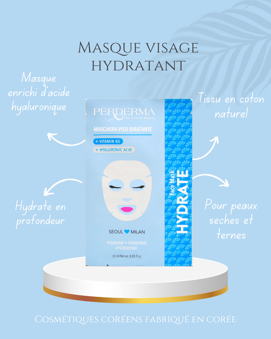 Masque visage hydratant