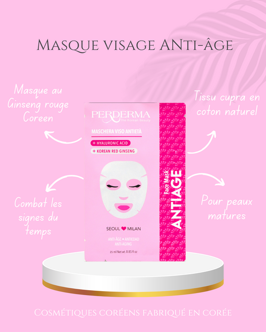 Masque visage Anti-âge
