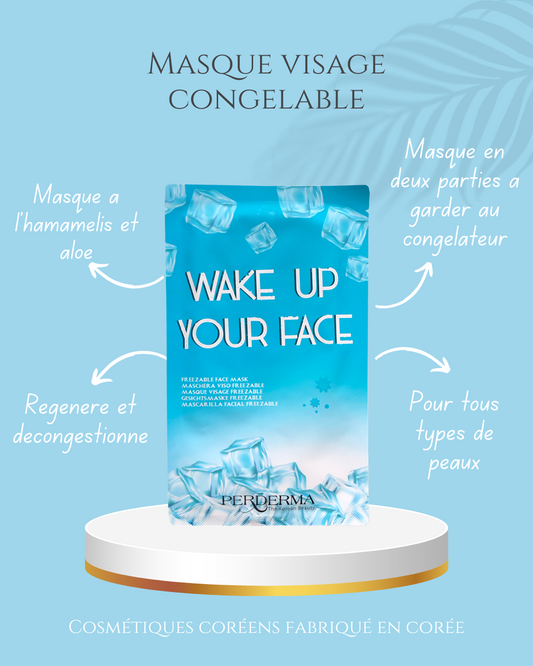 Masque visage congelable