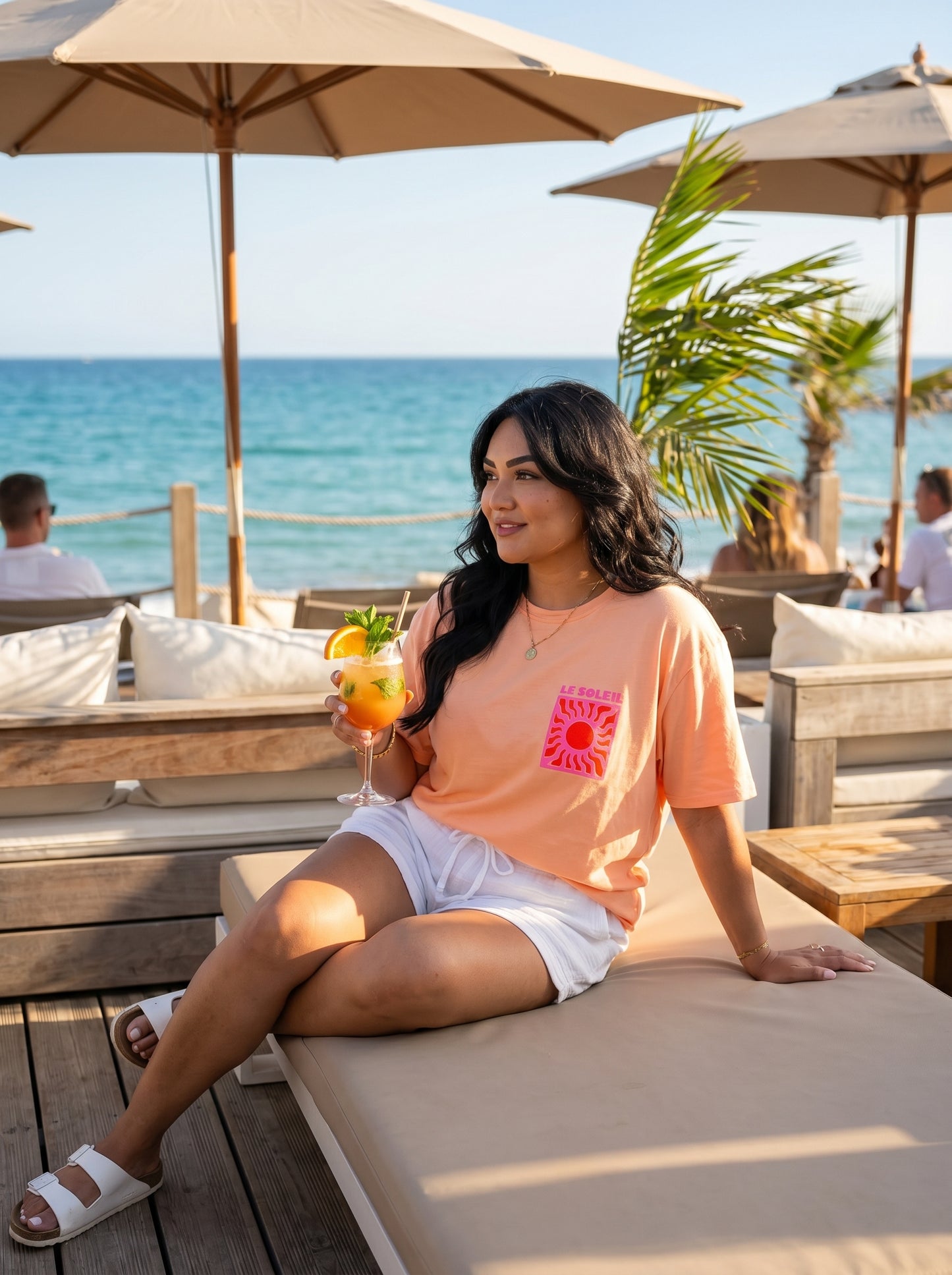 T-shirt Soleil (plusieurs coloris)