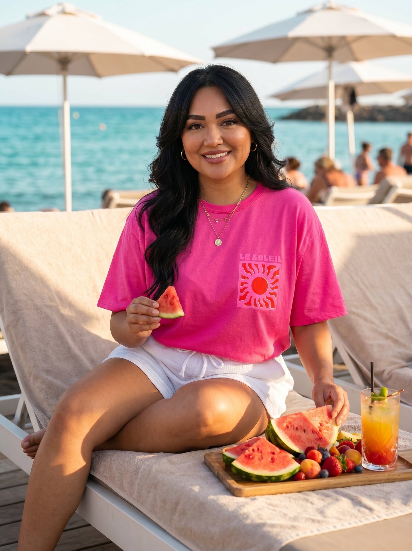 T-shirt Soleil (plusieurs coloris)