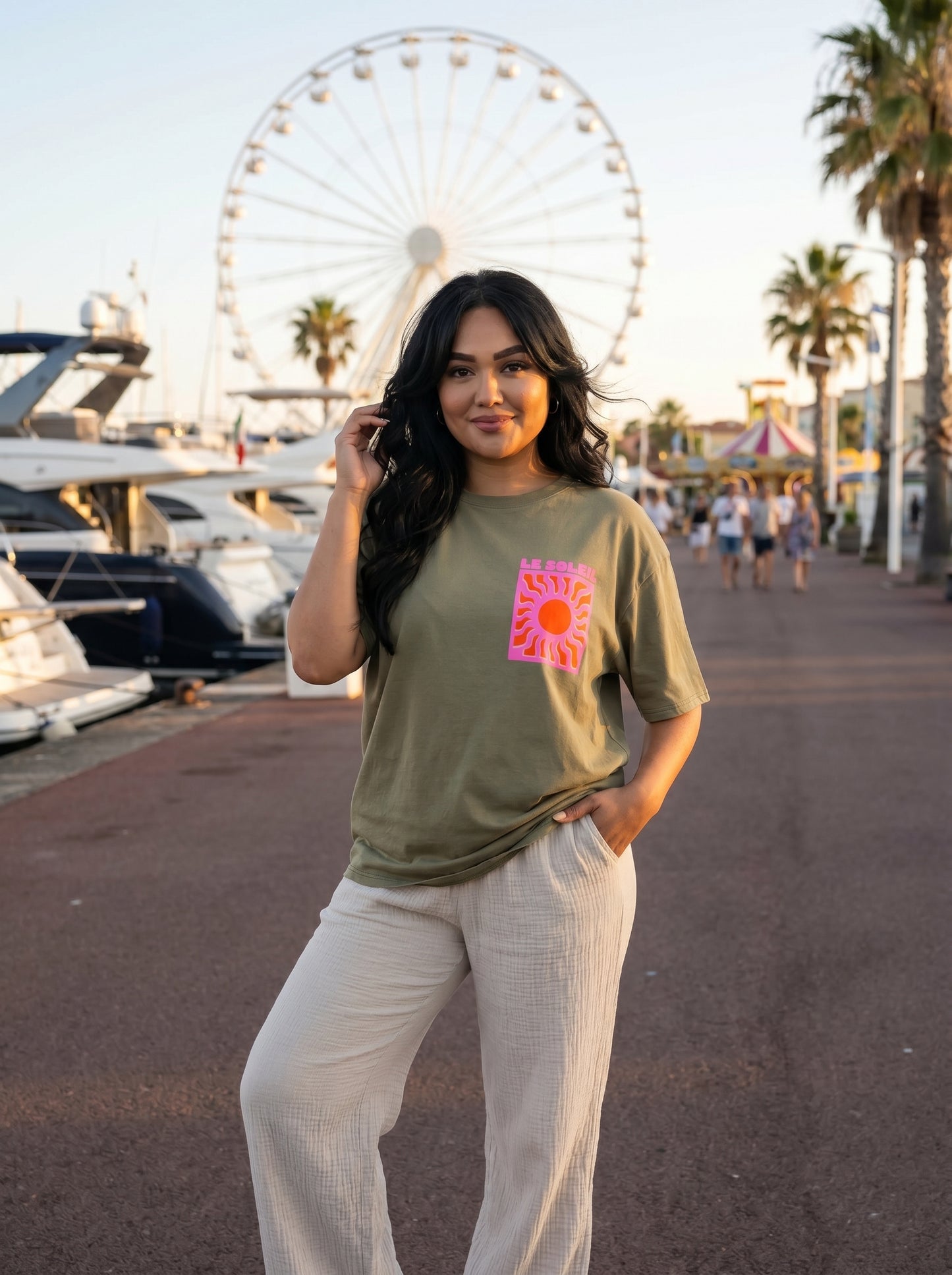 T-shirt Soleil (plusieurs coloris)