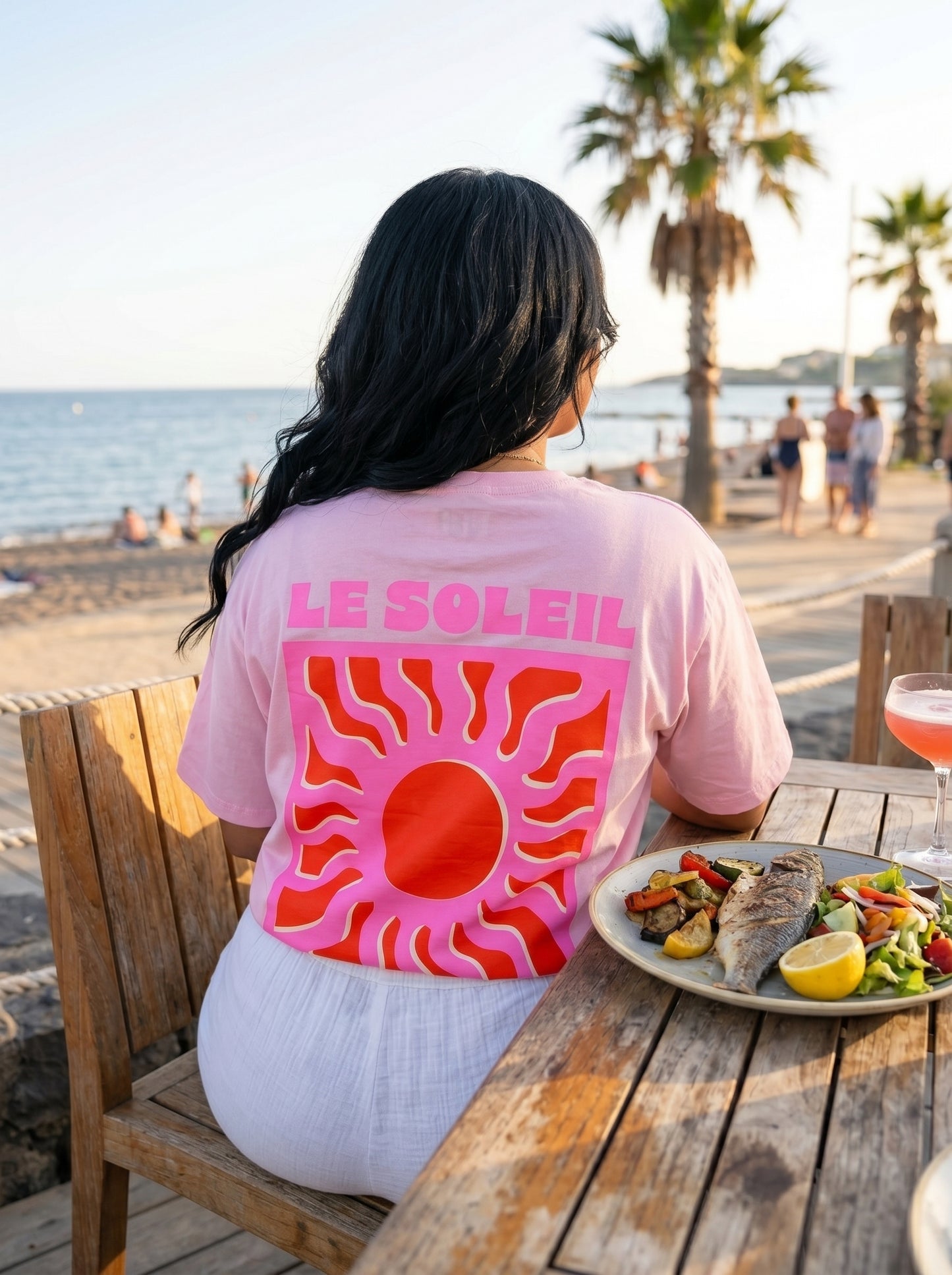 T-shirt Soleil (plusieurs coloris)