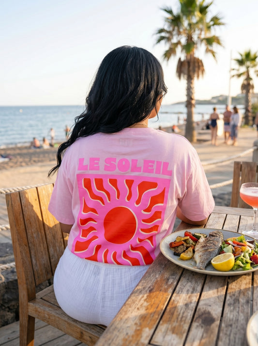 T-shirt Soleil (plusieurs coloris)