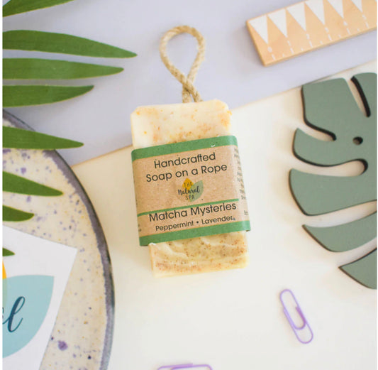 Savon sur corde matcha mysteries